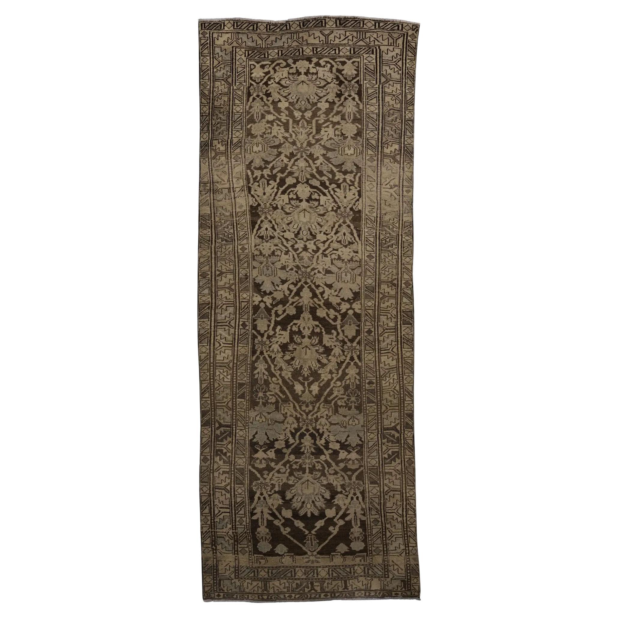 Antique Persian Runner Rug - Azarbaijan Design For Sale