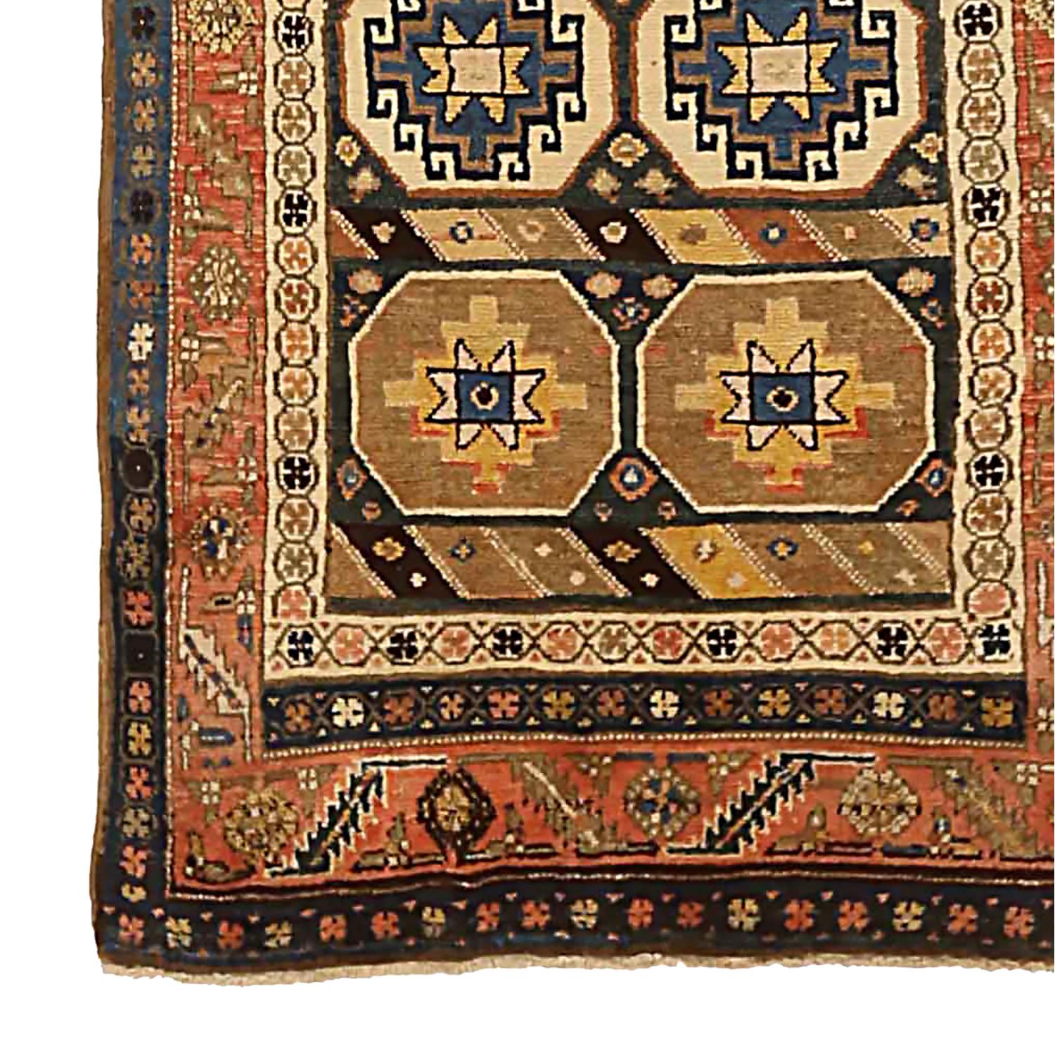 Other Antique Persian Runner Rug Azarbaijan Design For Sale