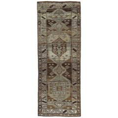 Tapis de couloir persan ancien design azerbaïdjan