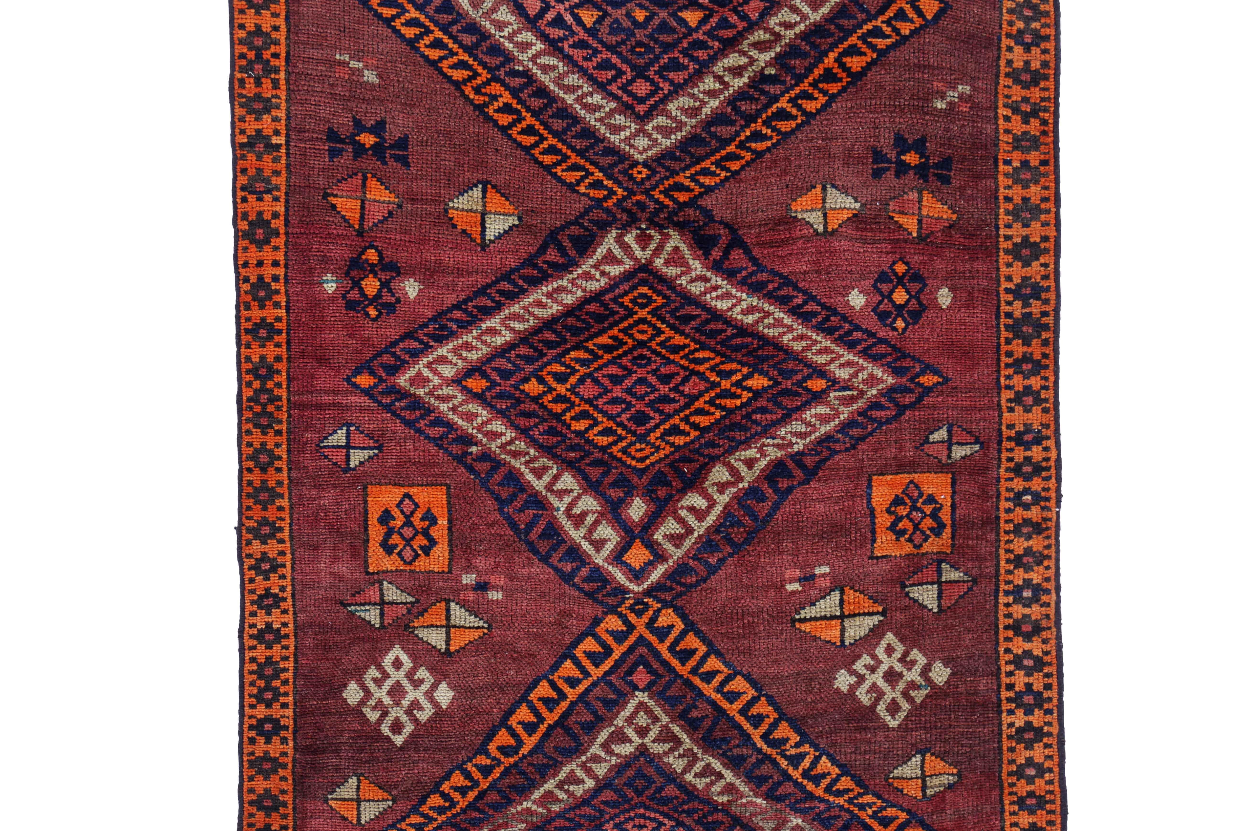 Other Antique Persian Runner Rug Azerbaijan Design For Sale