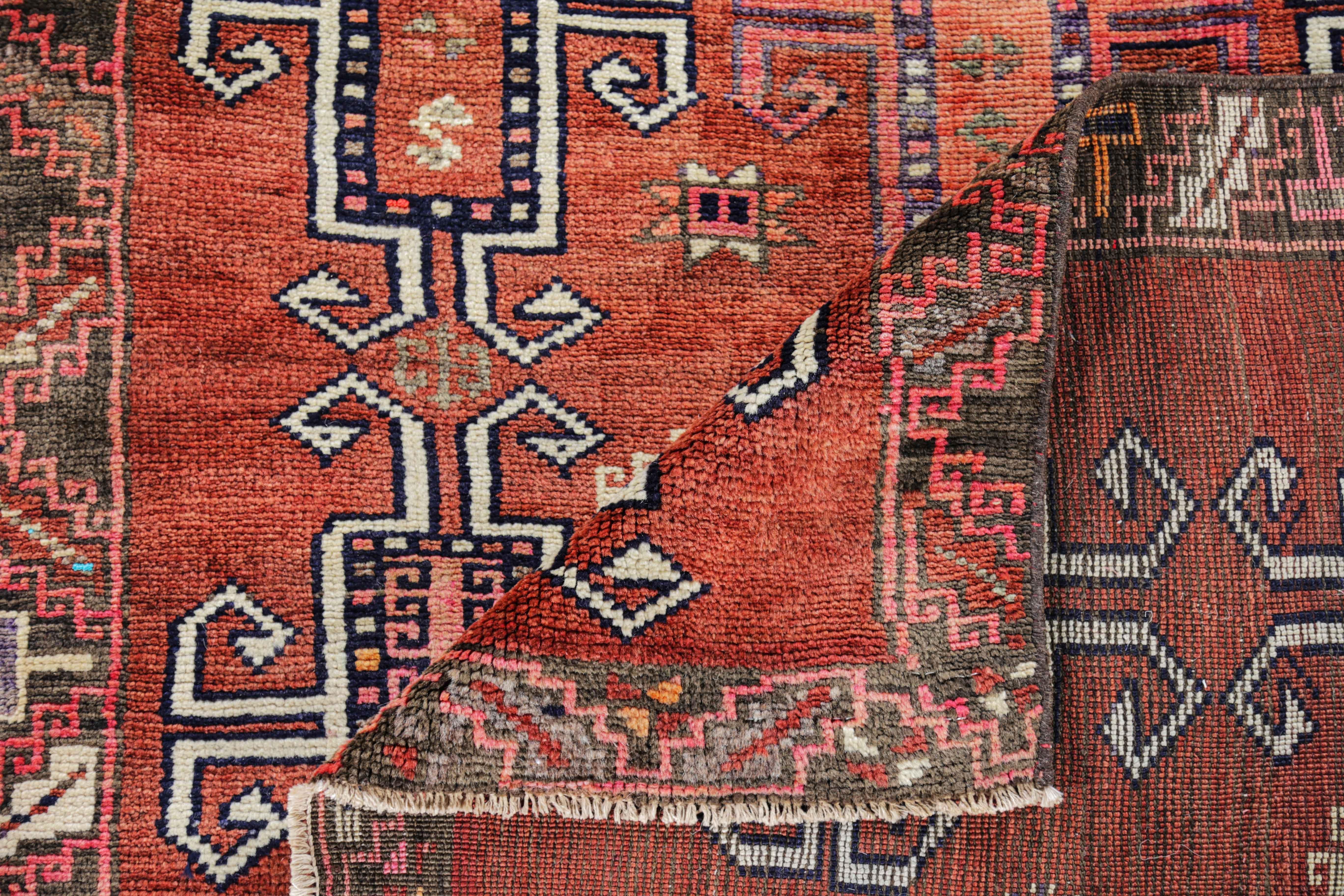 20th Century Antique Persian Runner Rug Azerbaijan Design For Sale