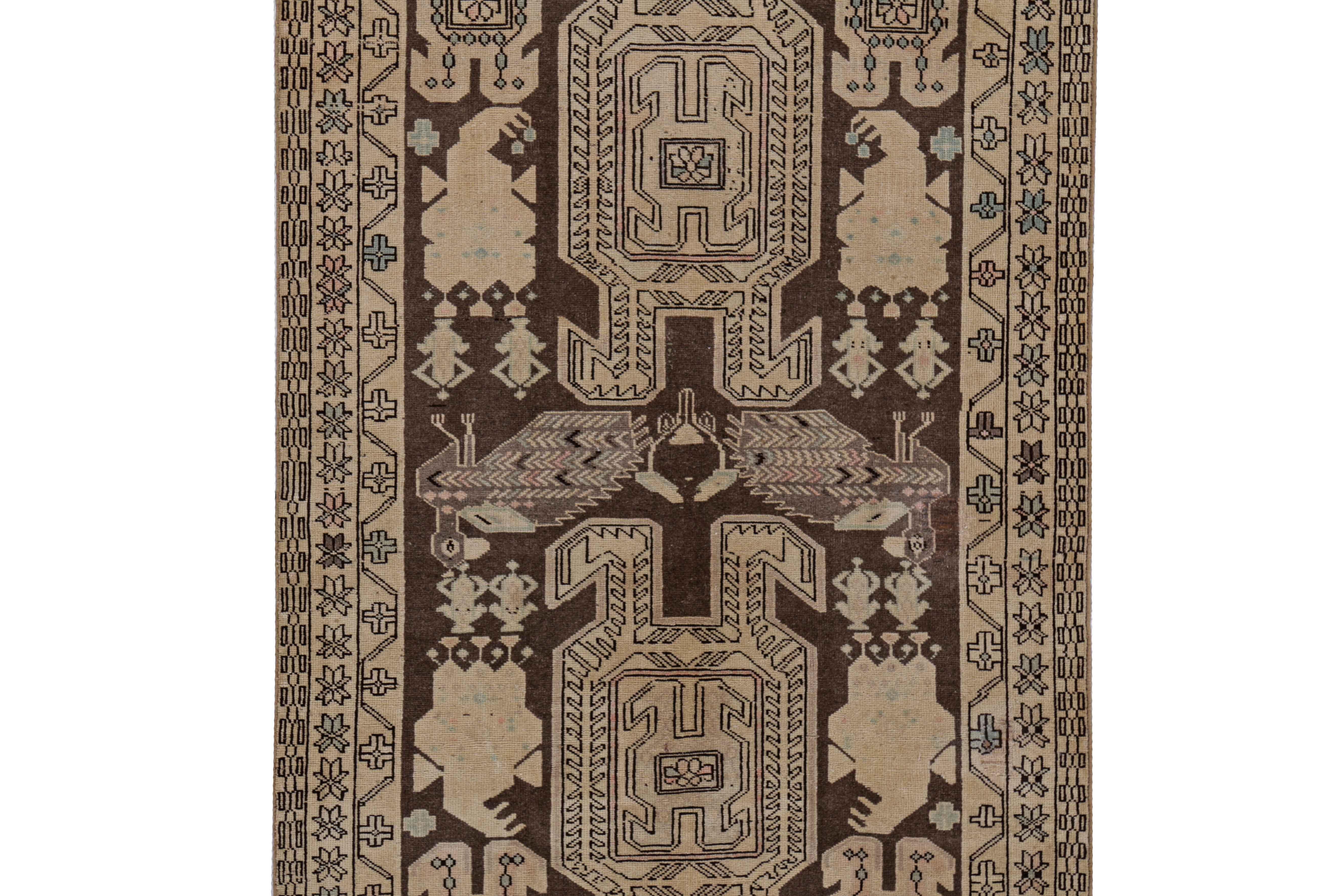 Other Antique Persian Runner Rug Azerbaijan Design For Sale