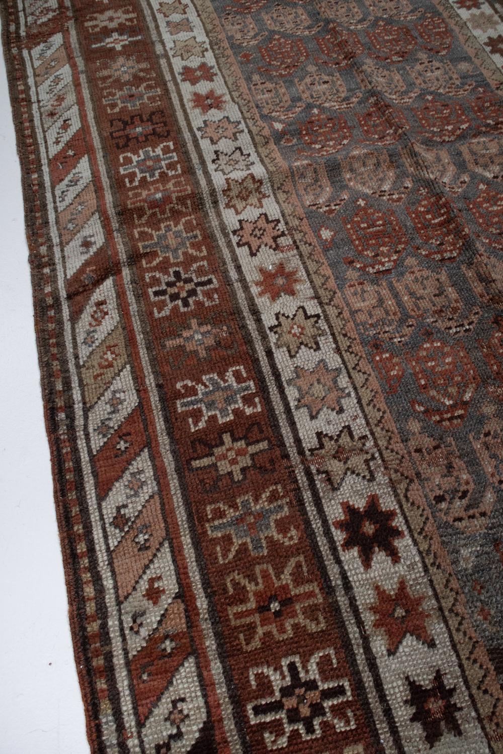 Wool Antique Persian Runner Rug For Sale