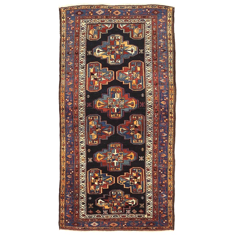 Antique Persian Runner Rug Hamedan Design For Sale at 1stDibs