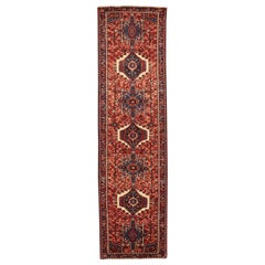 Antique Persian Runner Rug Karajeh Design