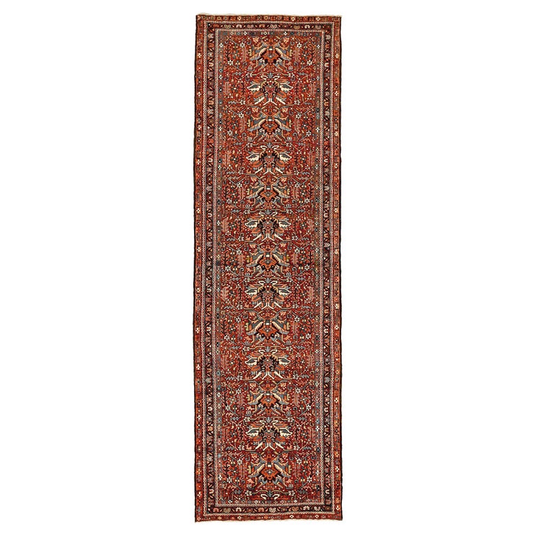 Antique Persian Runner Rug Karajeh Design For Sale at 1stDibs
