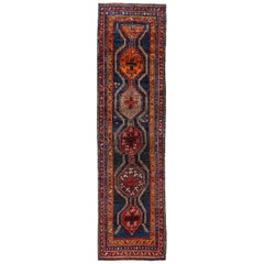 Alfombra Persa Antigua Diseño Kurdo