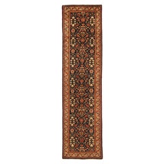 Antique Persian Runner Rug Mahal Design