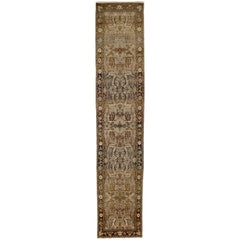 Antique Persian Runner Rug Malayer Design