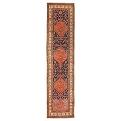 Antique Persian Runner Rug Malayer Design