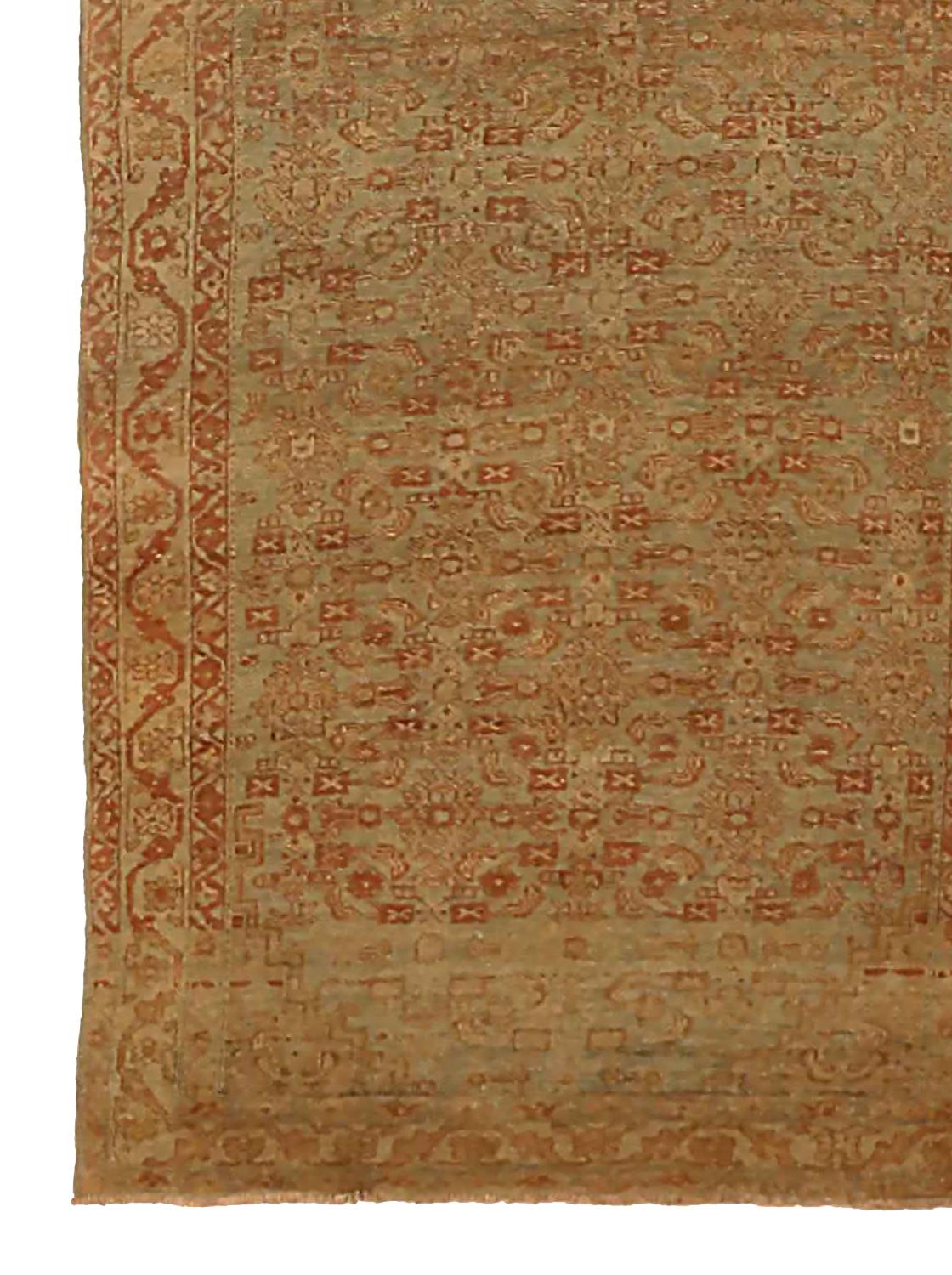 Persiano Antico tappeto runner persiano Malayer Design in vendita