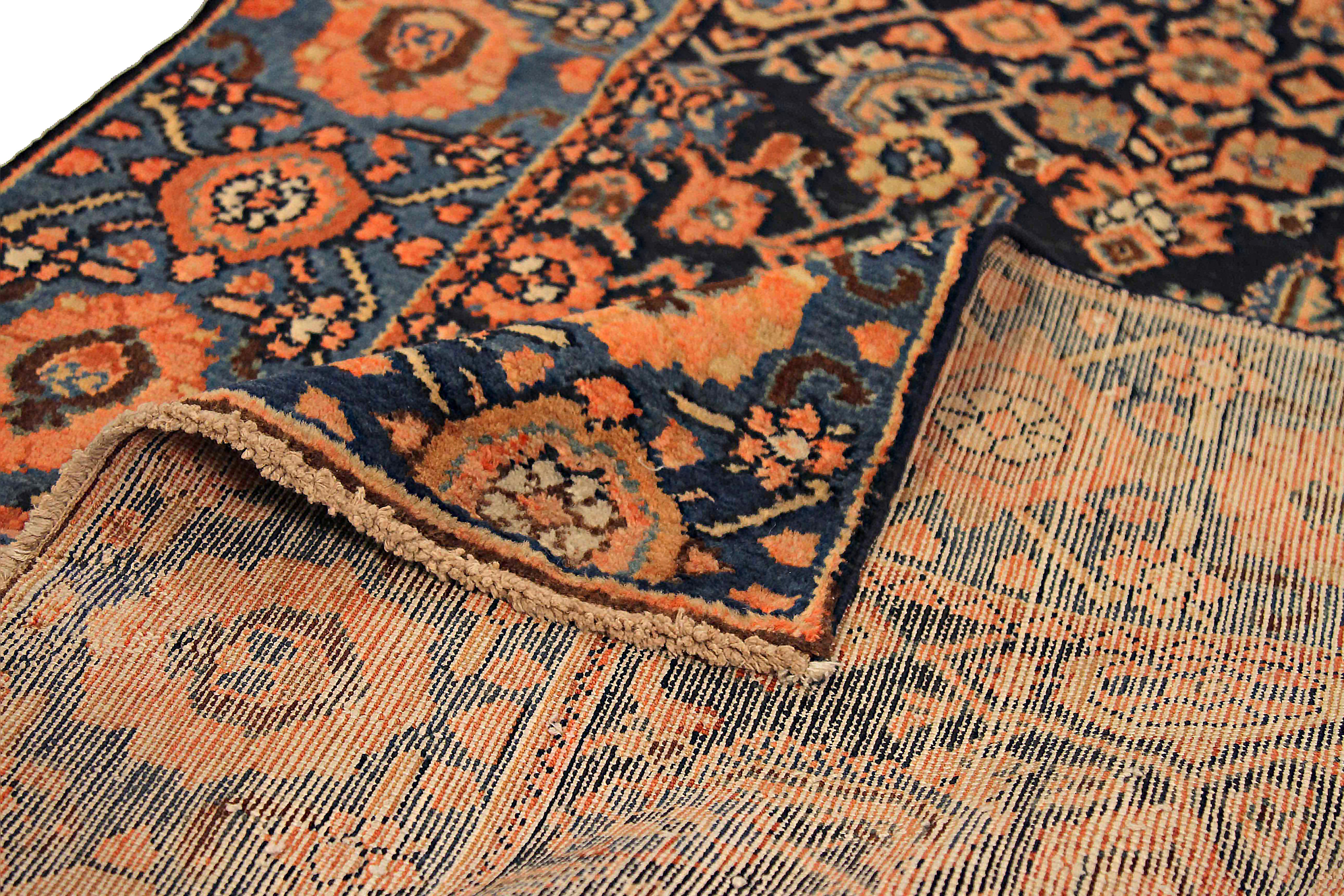 Antique Persian Runner Rug Malayer Design In Excellent Condition For Sale In Dallas, TX