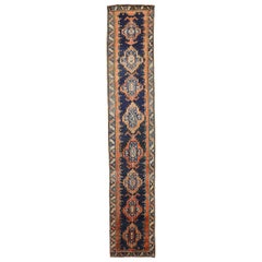 Antique Persian Runner Rug Meshkin Design