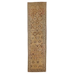 Antique Persian Runner Rug Meshkin Design