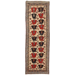 Antique Persian Runner Rug Sarab Design