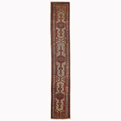 Vintage Persian Runner Rug Sarab Design