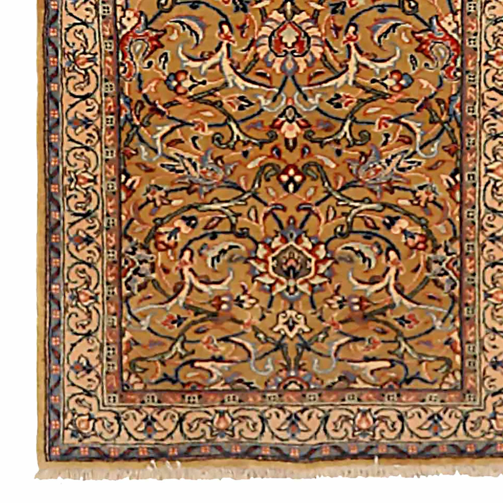 Sarouk Farahan Antique Persian Runner Rug Sarouk Design For Sale