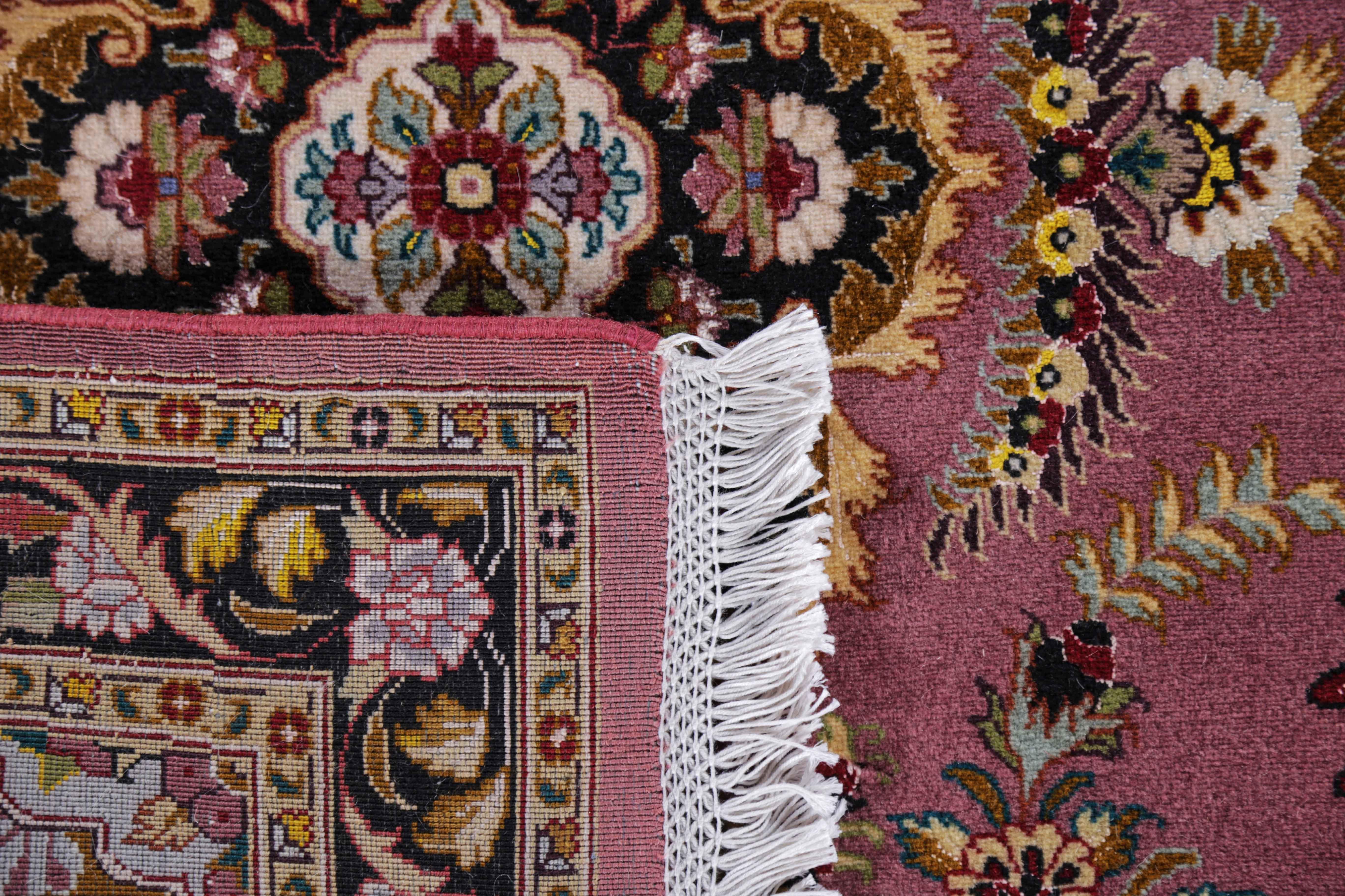 Antiker persischer Läufer Teppich im Tabriz-Design (Wolle) im Angebot