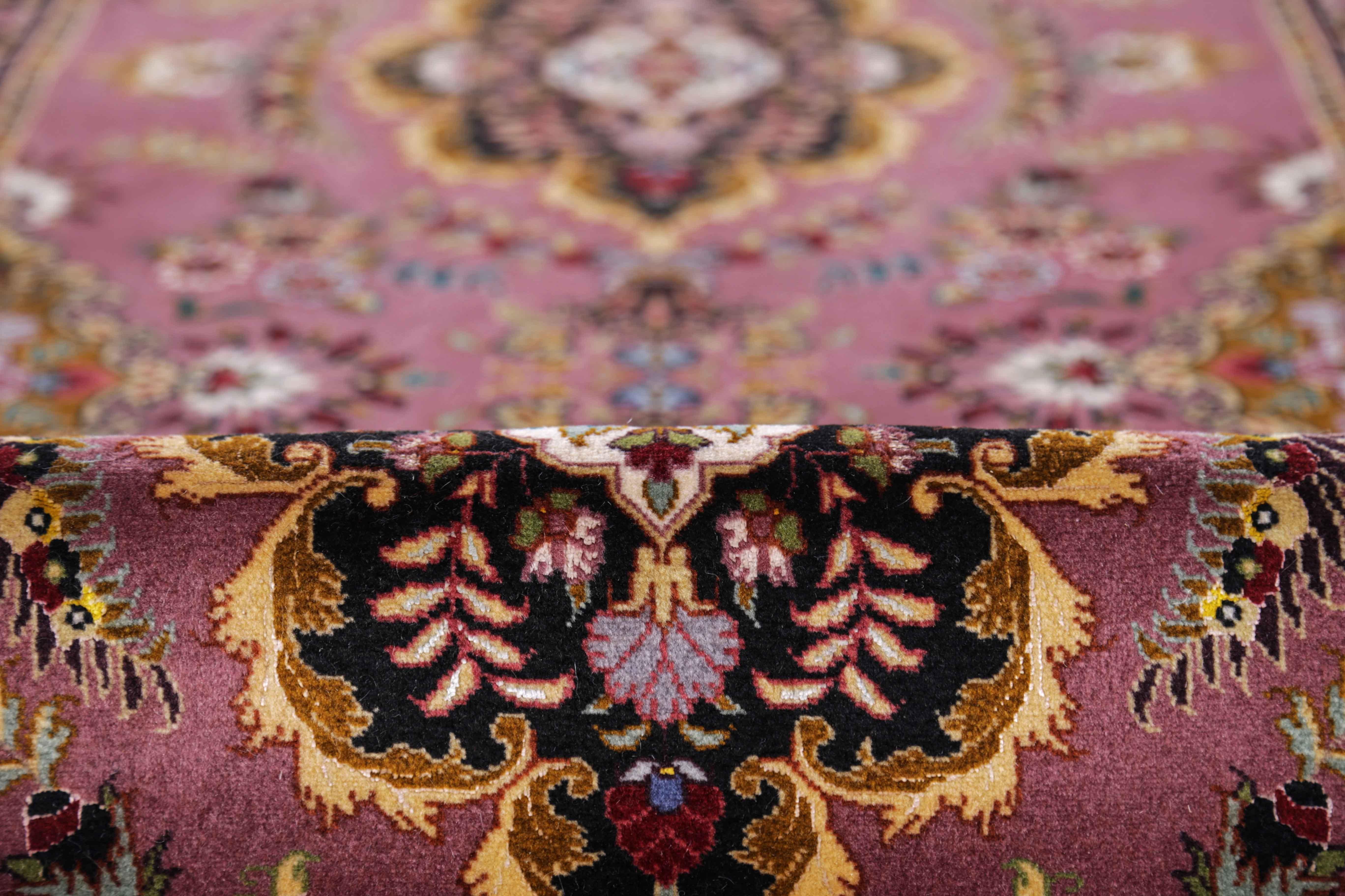 Antiker persischer Läufer Teppich im Tabriz-Design (20. Jahrhundert) im Angebot
