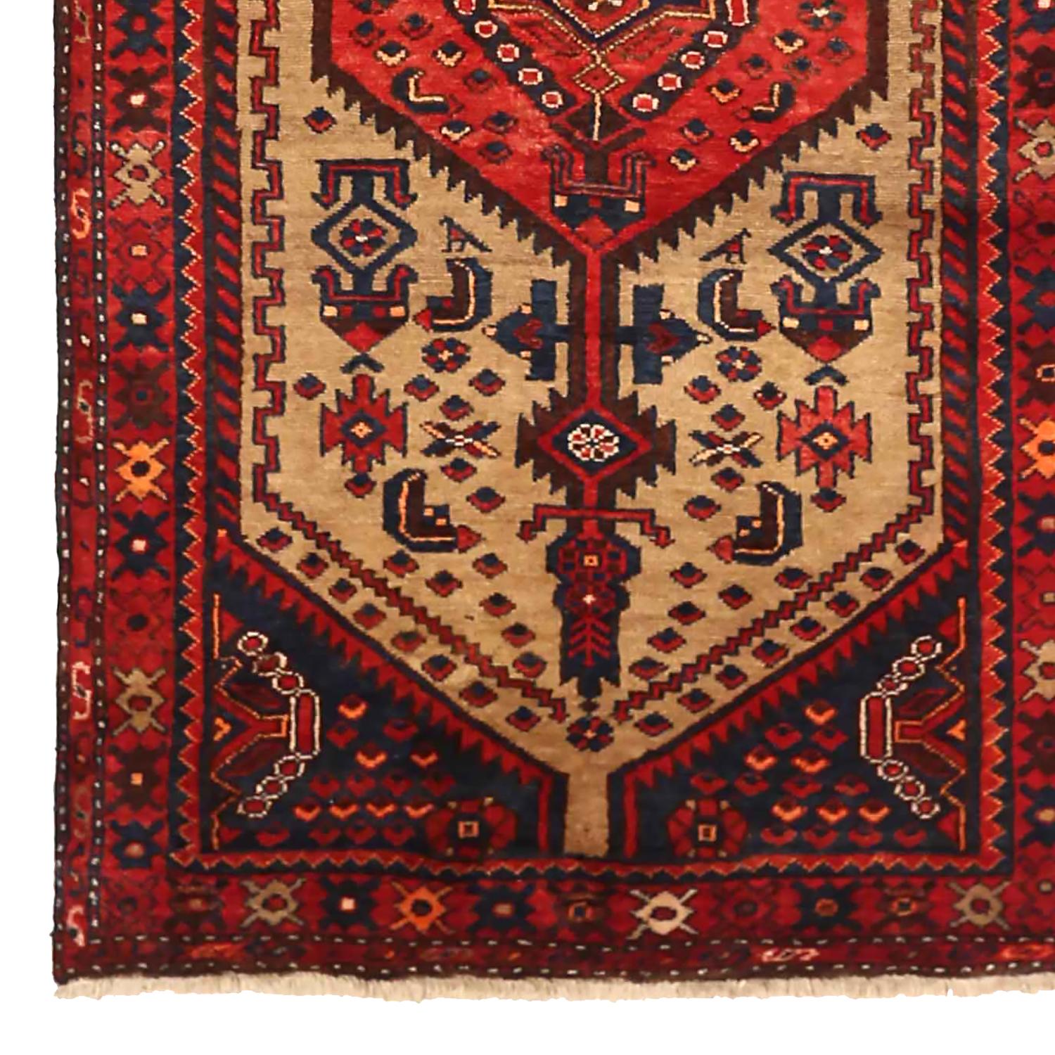 Other Antique Persian Runner Rug Zanjan Design For Sale