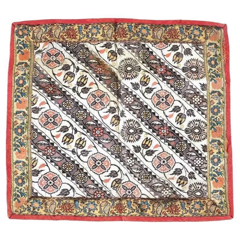 Antique Persian Safavid Hand Woven Textile Ca 17Th Century For Sale
