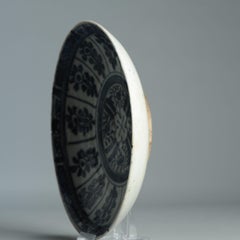 Antique Persian Safavid Plate in CHinese Style Earthenware 17/18th century Rare