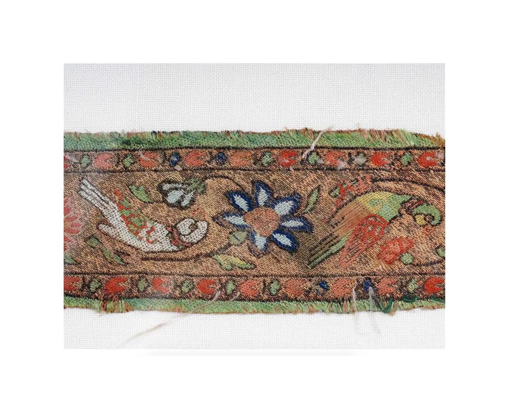 Unknown Antique Persian Safavid Silk Textile Fragment