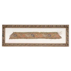 Antikes persisches Safavid-Seiden-Textil-Fragment