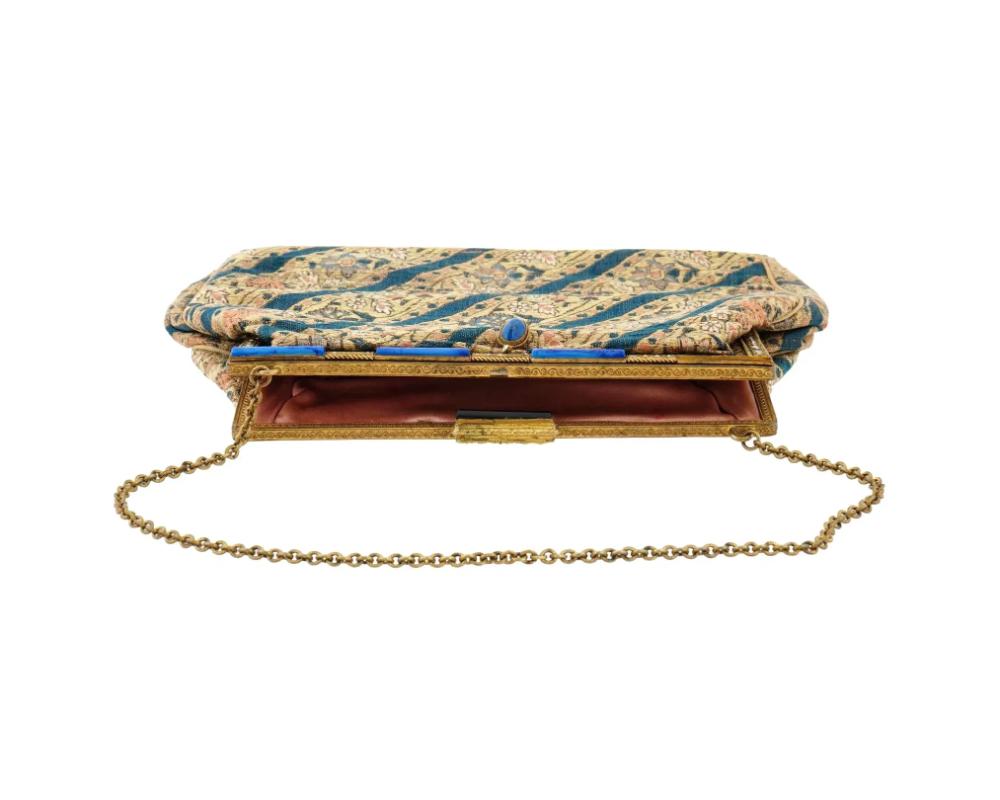 18th Century and Earlier Antique Persian Safavid Textile Handbag Ca 18Th C For Sale