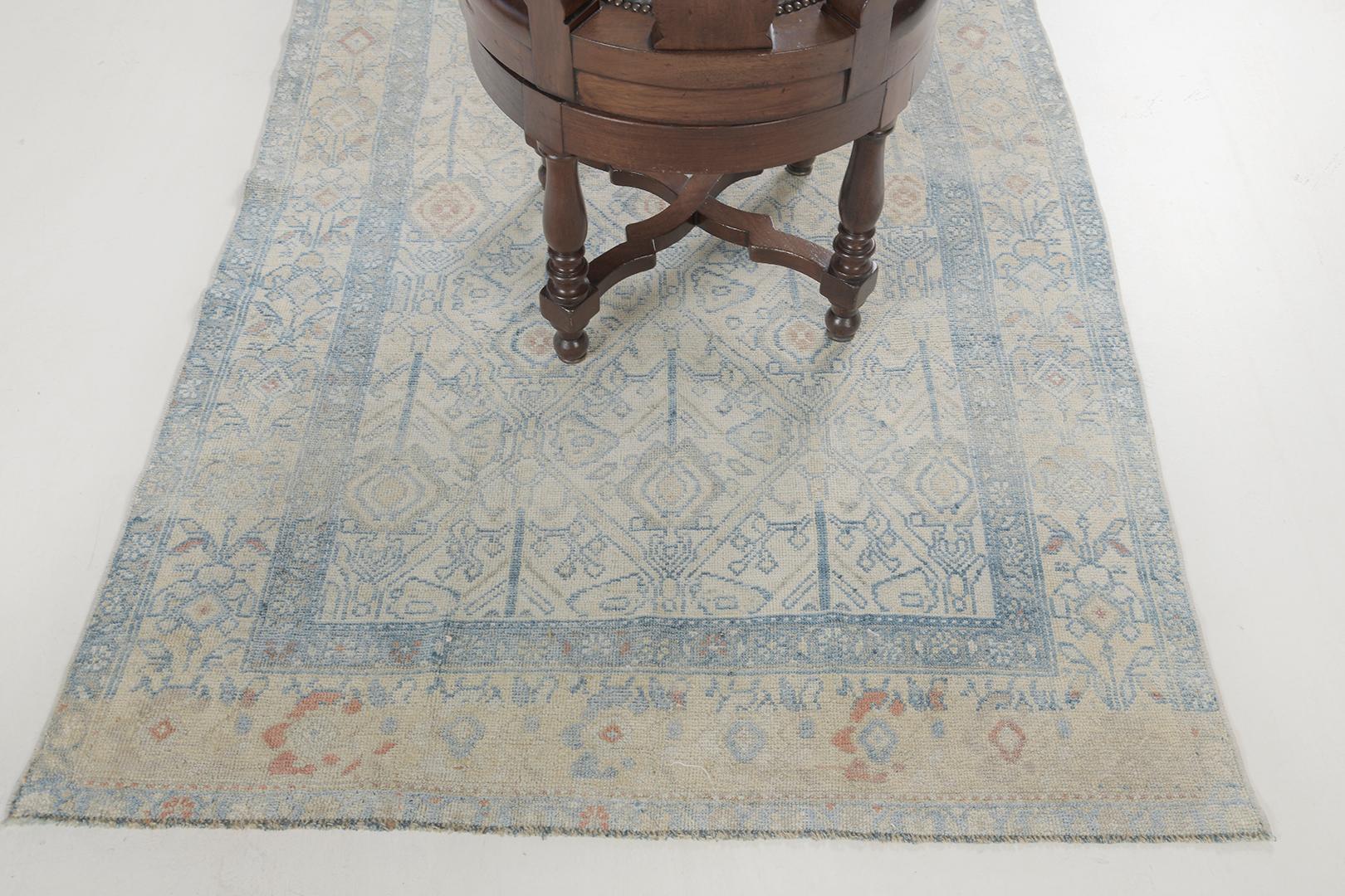 Early 20th Century Antique Persian Sarab by Mehraban Rugs For Sale