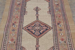 Antique Persian Sarab Extra-Long Runner with Geometric Medallions - Rug & Kilim