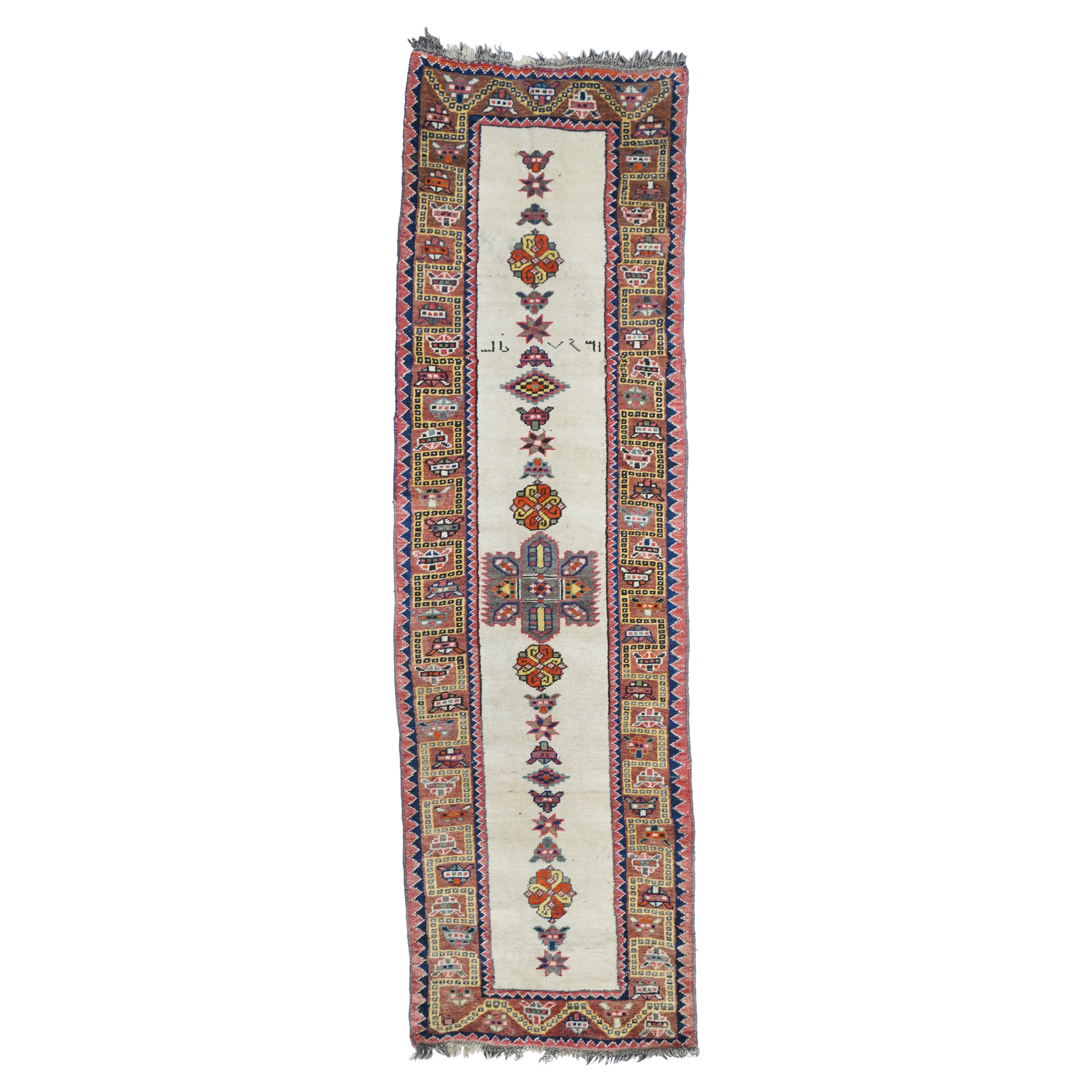 Antique Persian Sarab Long Rug 2'10'' x 9'7'' For Sale