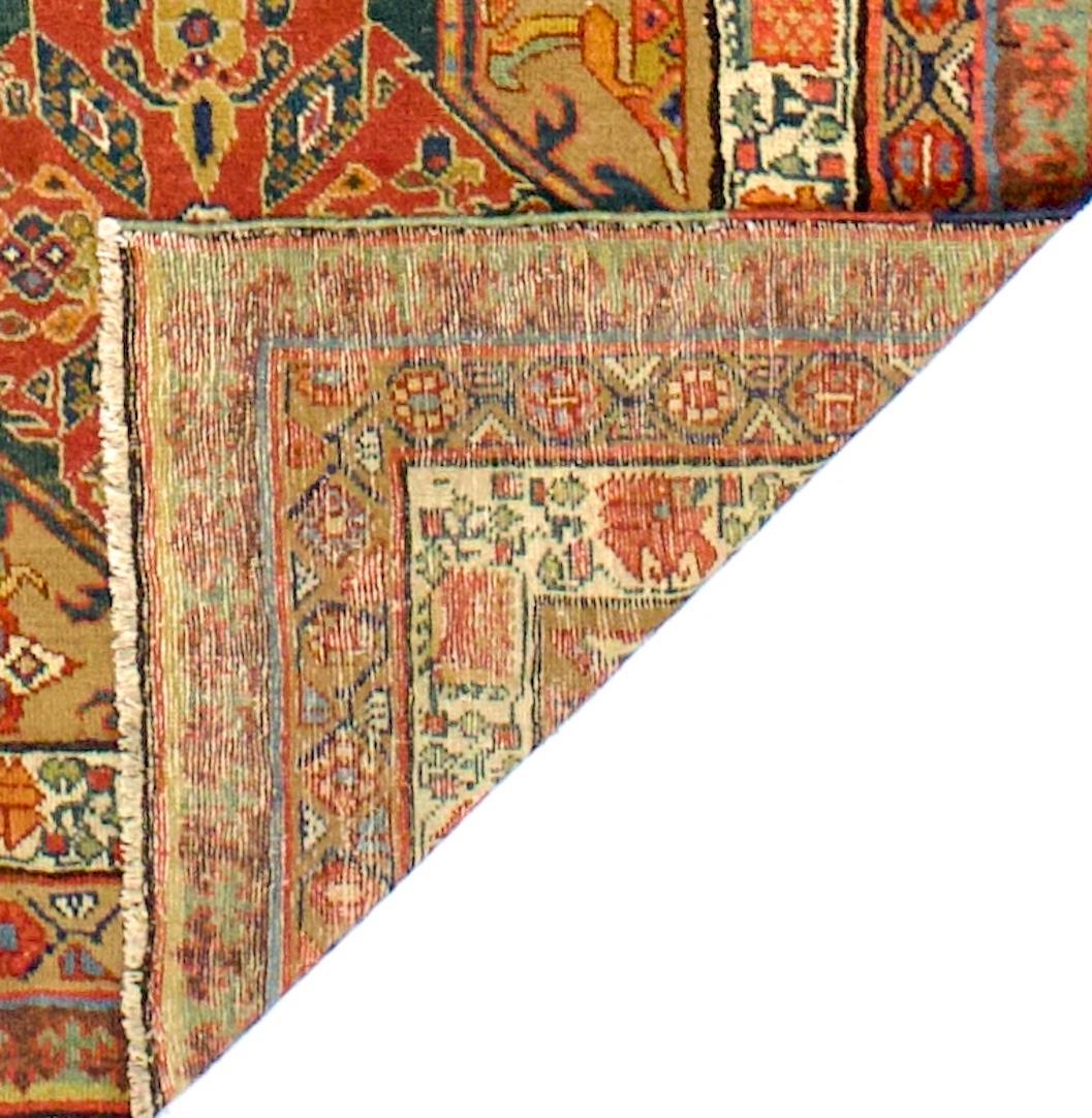 19th Century Antique Persian Sarab Rug 3’8