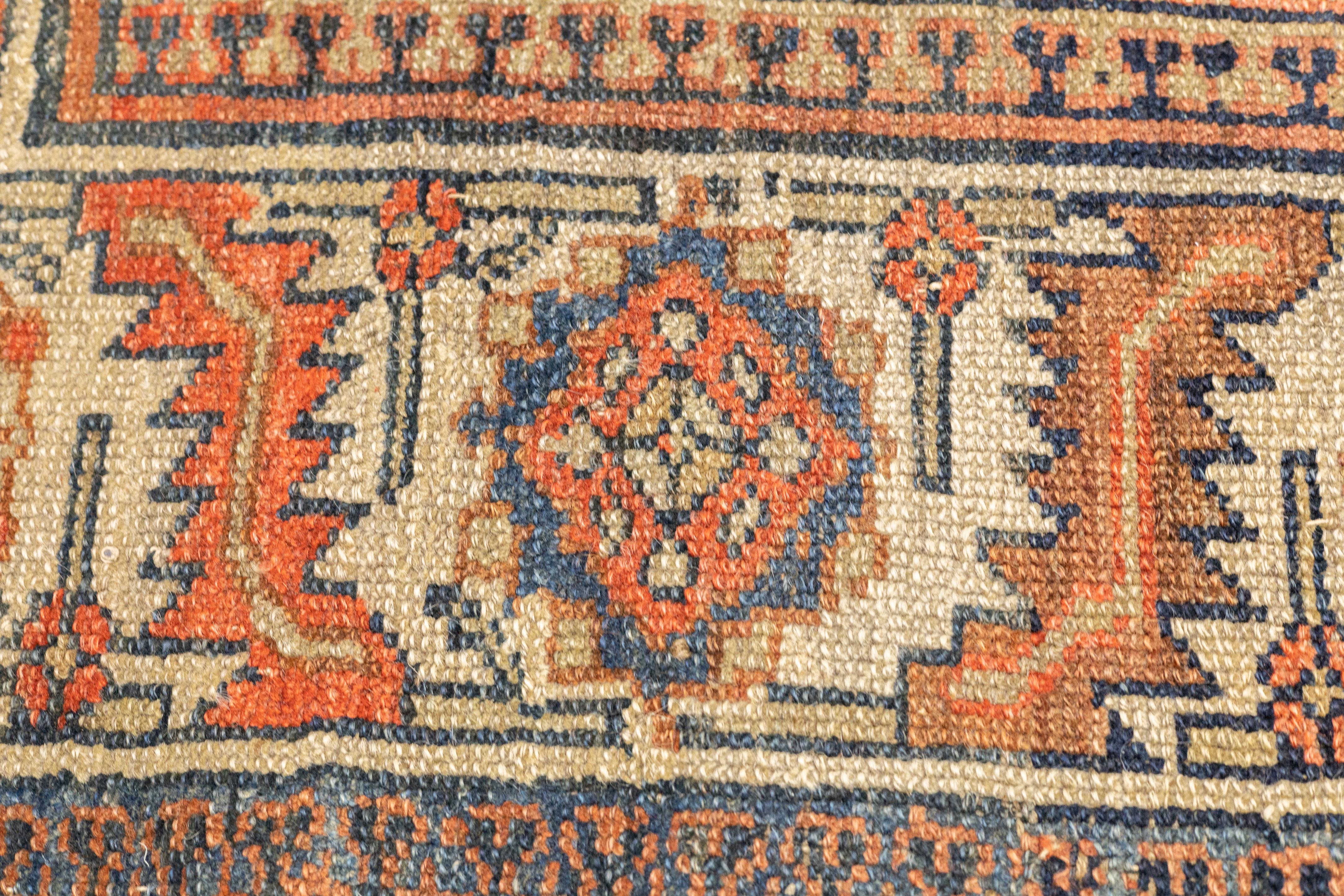 Antique Persian Sarab Rug 4'1'' x 9'3'' For Sale 2
