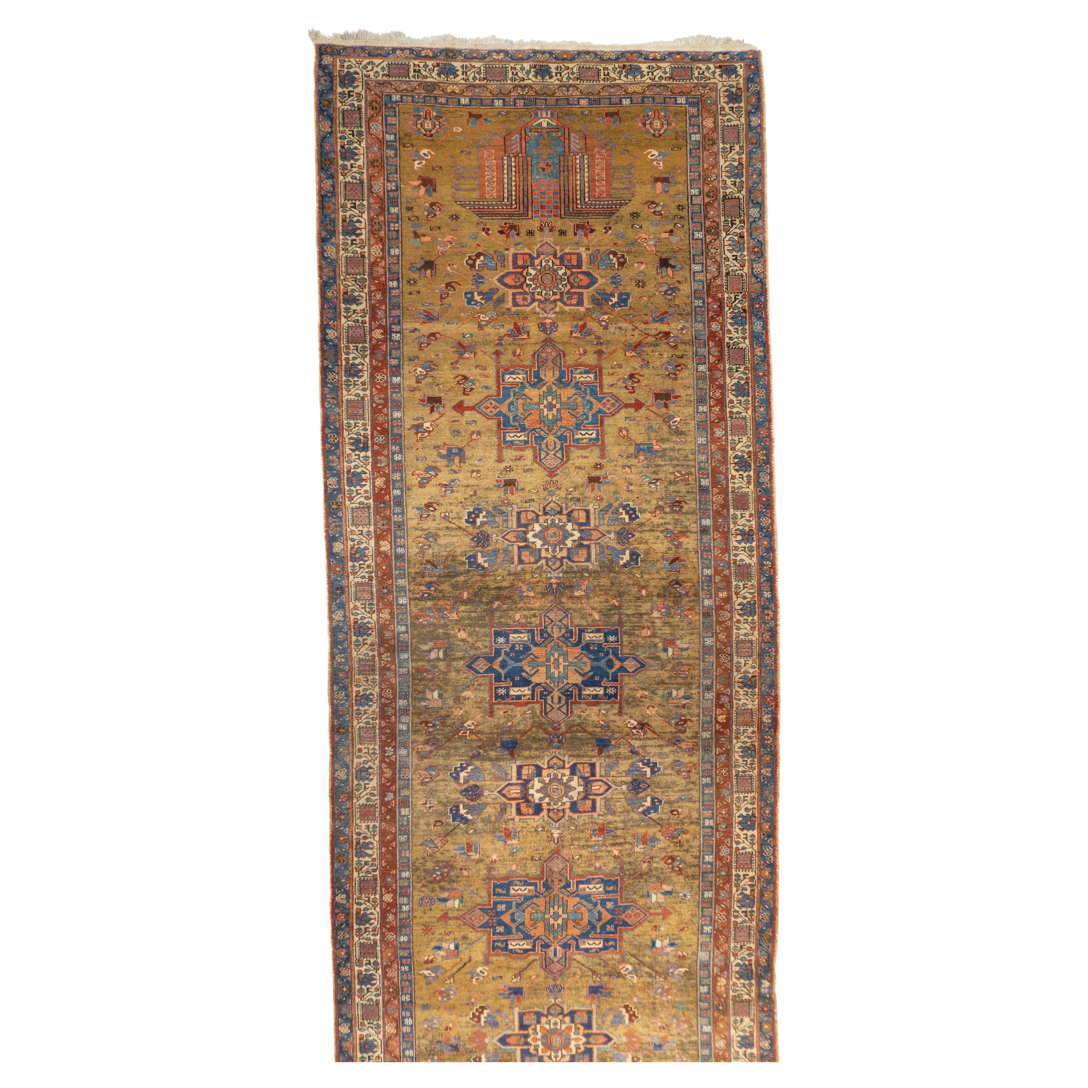 Antique Persian Sarab Rug 5'4'' x 14'3''