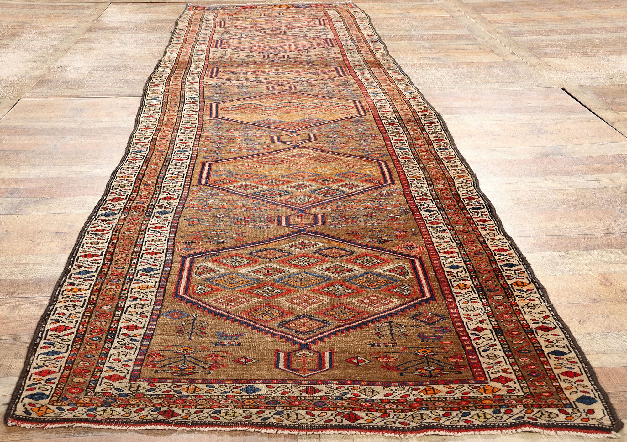Late 19th Century Antique Persian Sarab Carpet For Sale 2