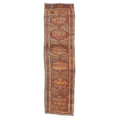 Antique Persian Sarab Rug Carpet, 04'01 x 15'01