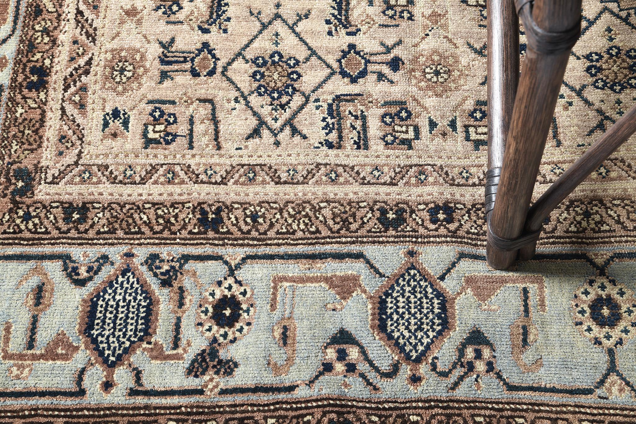 Antique Persian Sarab Rug Circa 1890 55654 For Sale 3