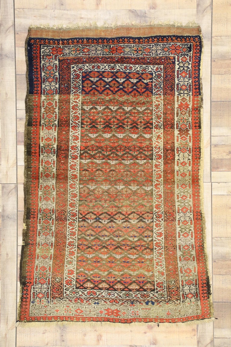 Antique Persian Sarab Rug with Rustic Arts and Craft Style For Sale at ...