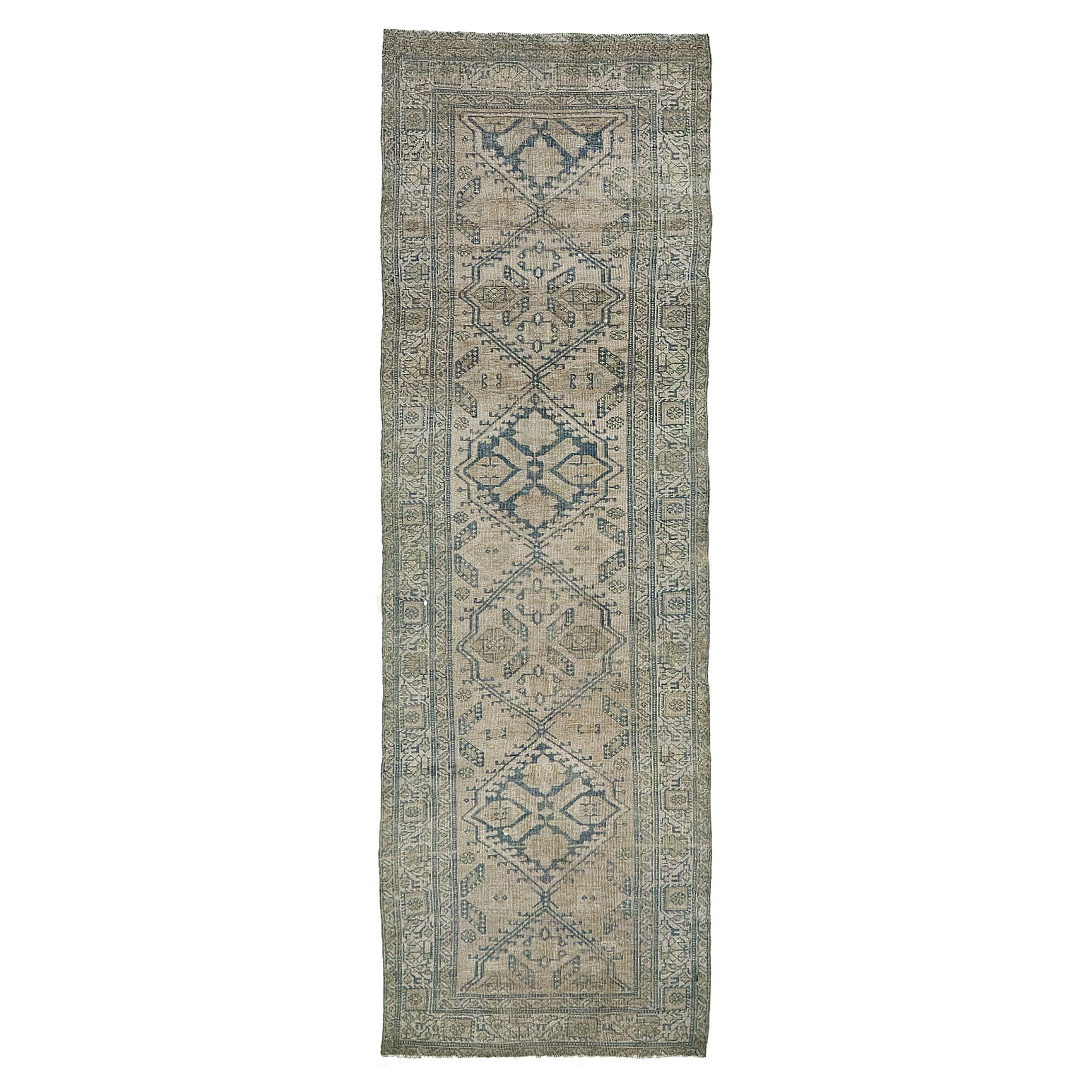 Tapis de couloir persan ancien Sarab 30190 en vente