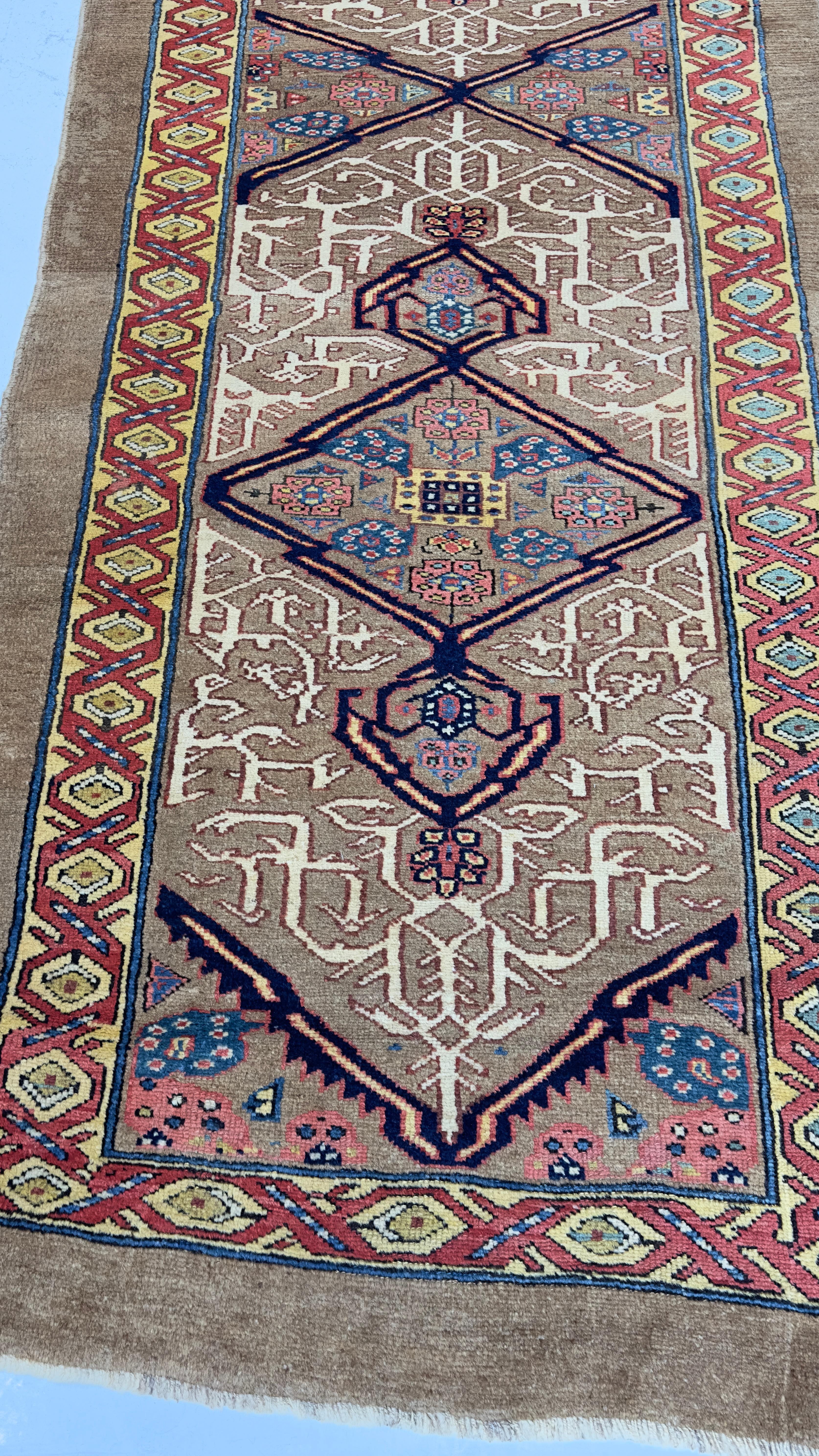 Antiker persischer Sarab Läufer 3'9 x 15'6 im Angebot 3
