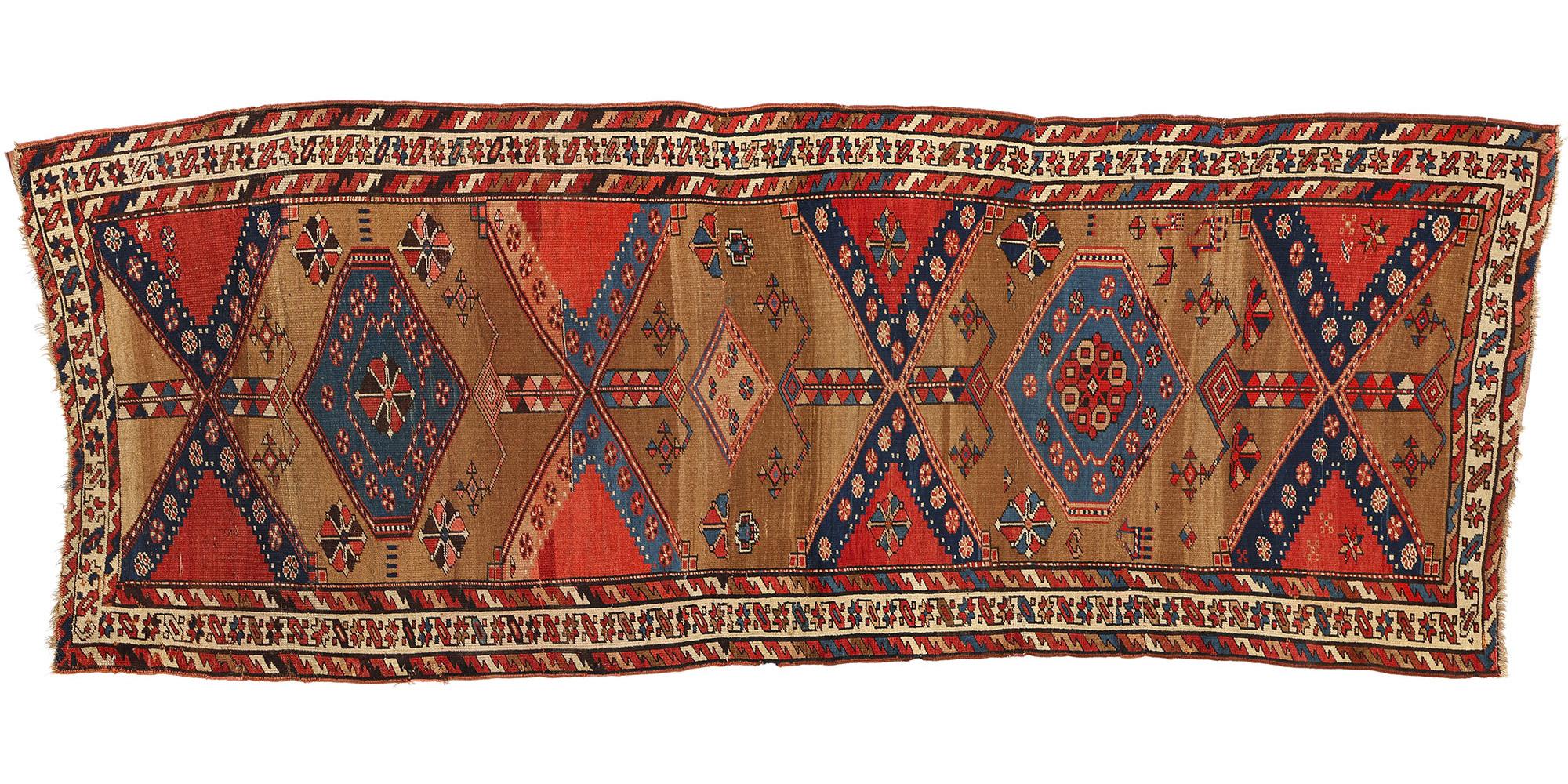 Late 19th Century Antique Persian Sarab Rug Runner, 04’04 x 11’00 For Sale 2