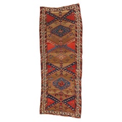 Spätes 19. Jahrhundert Antike Persische Sarab Teppich Läufer, 04'04 x 11'00