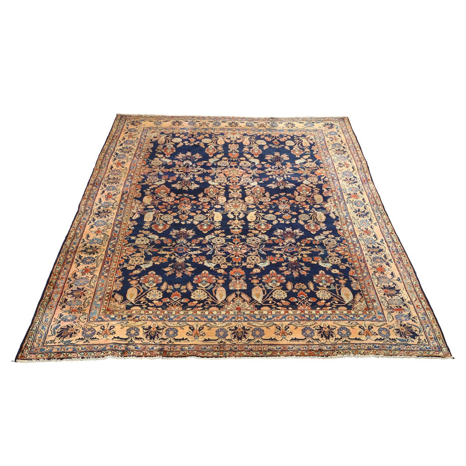 Alfombra Persa Antigua Sarook Mohajeran - Tamaño: 11'7 X 8'4 Anudado a mano en venta