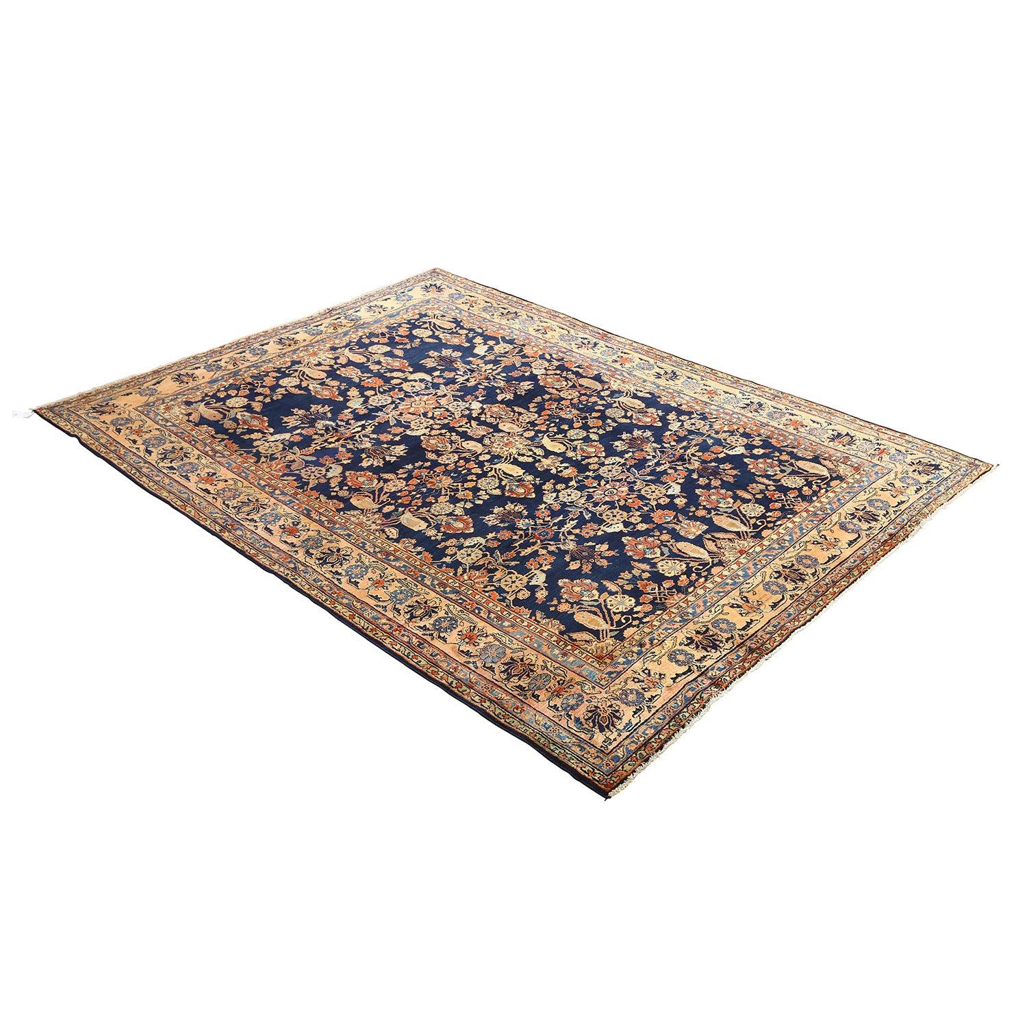 Alfombra Persa Antigua Sarook Mohajeran - Tamaño: 11'7 X 8'4 en Bueno estado para la venta en Los Angeles, CA