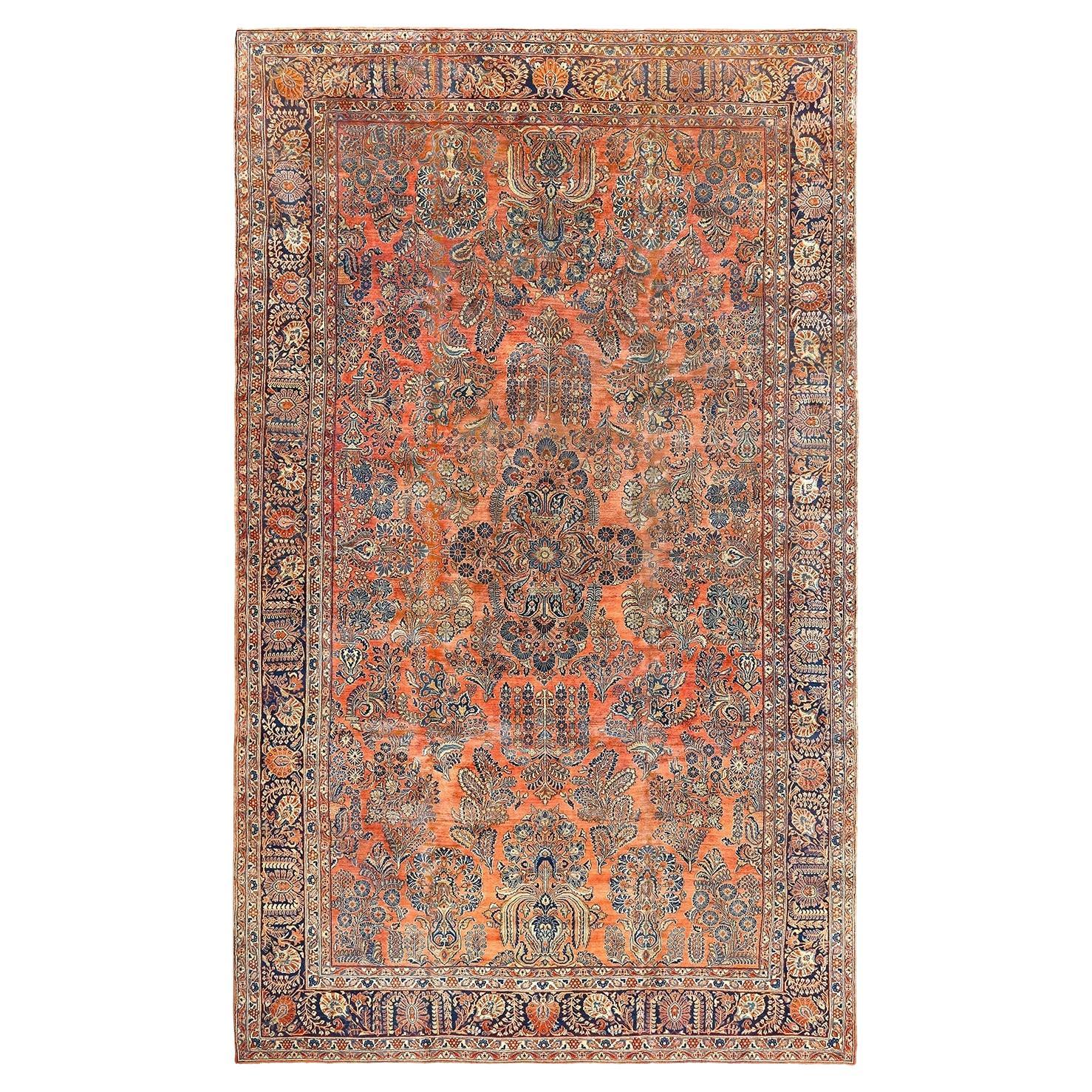 Alfombra Persa Antigua Sarook Mohajeran - Tamaño: 17'9 X 10'7