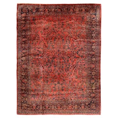 Antique Persian Sarook Rug - Size: 13'2 X 10'6