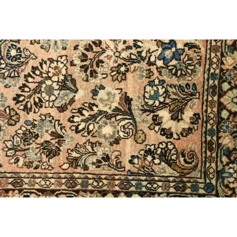 Antiker persischer Sarook-Teppich - Größe: 5 ft 3 in x 3 ft 4 in (Persisch) im Angebot