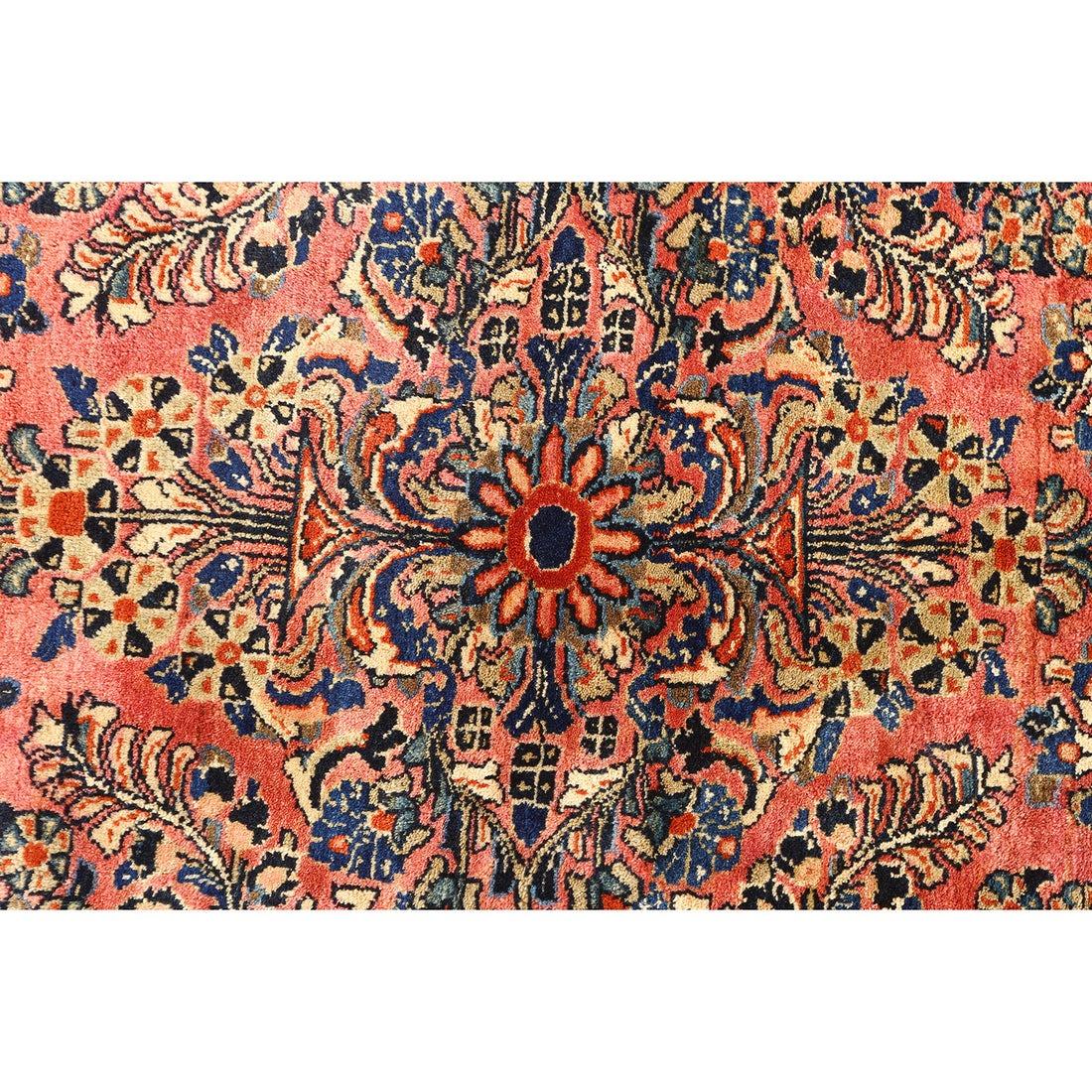 Alfombra Persa Antigua Sarook - Tamaño: 8'11x6'2 en Bueno estado para la venta en Los Angeles, CA