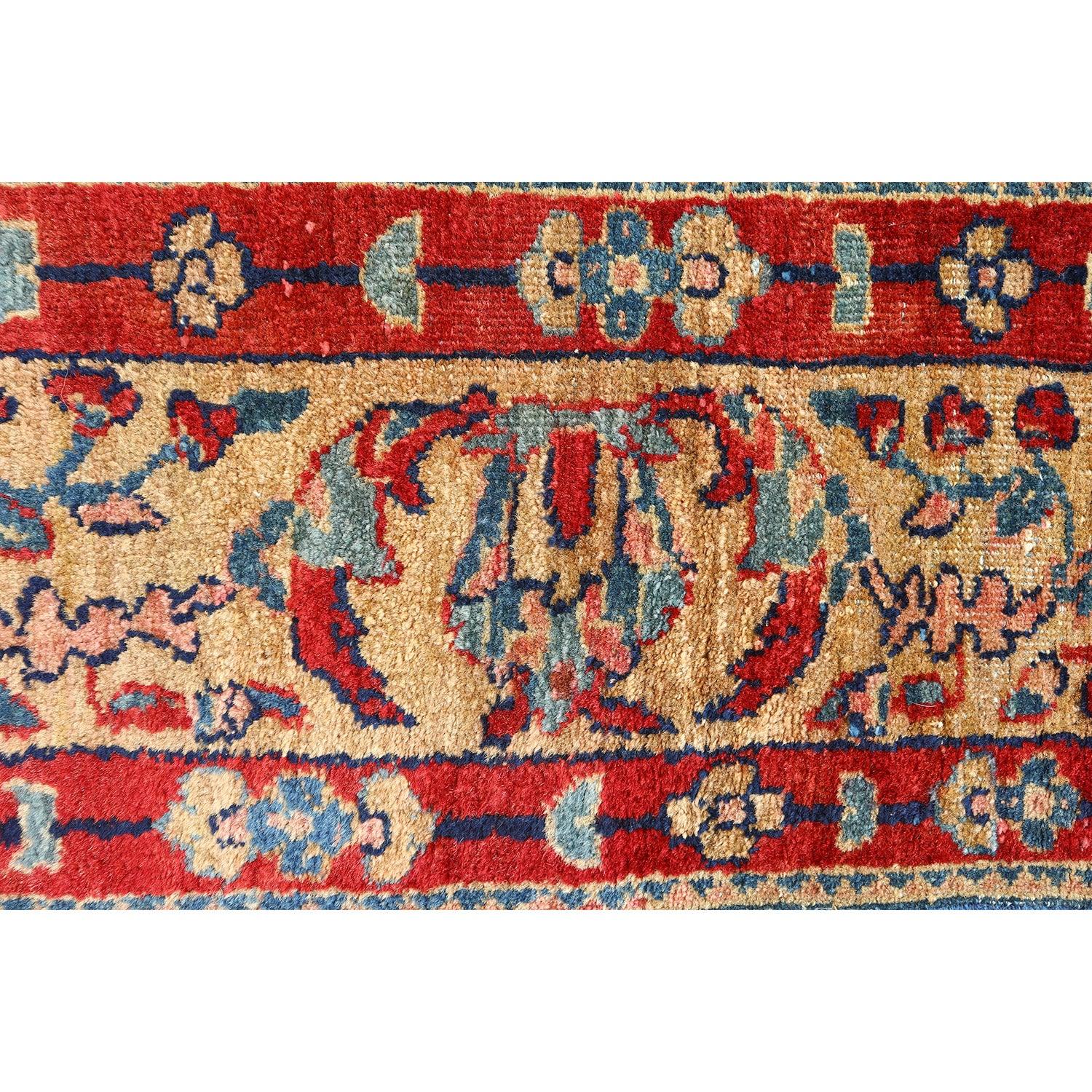 Antiker persischer Sarook-Teppich - Größe: 8'1x5'10 (Handgeknüpft) im Angebot